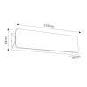 Aplique de pared LED Vas 10W  CCT