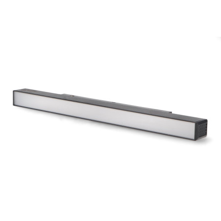 Foco LED Shoiler 10W para carril magnético Negro 48V Serie 20mm - DSC  3000K