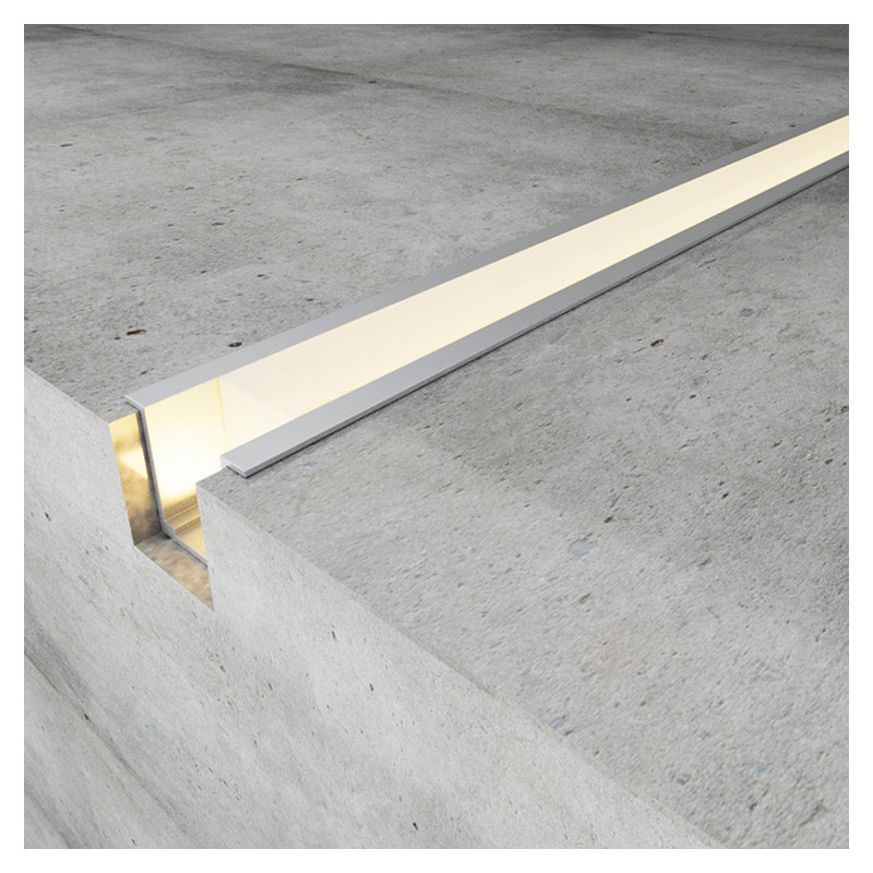 Perfil de aluminio con Alas 2 metros para Neón LED 24V/220V