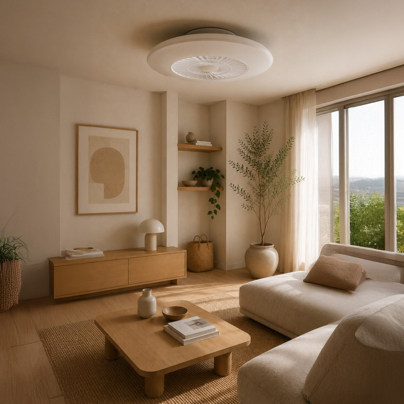 Ventilador de techo LED WithLine - DSC  CCT