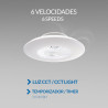 Ventilador de techo LED WithLine - DSC  CCT
