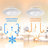 Ventilador de techo LED WithLine - DSC  CCT
