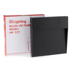 Baliza de Superficie Led Plum Black 6W IP54  CCT