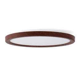 Plafon Led Soft 18W Wood Walnut  CCT