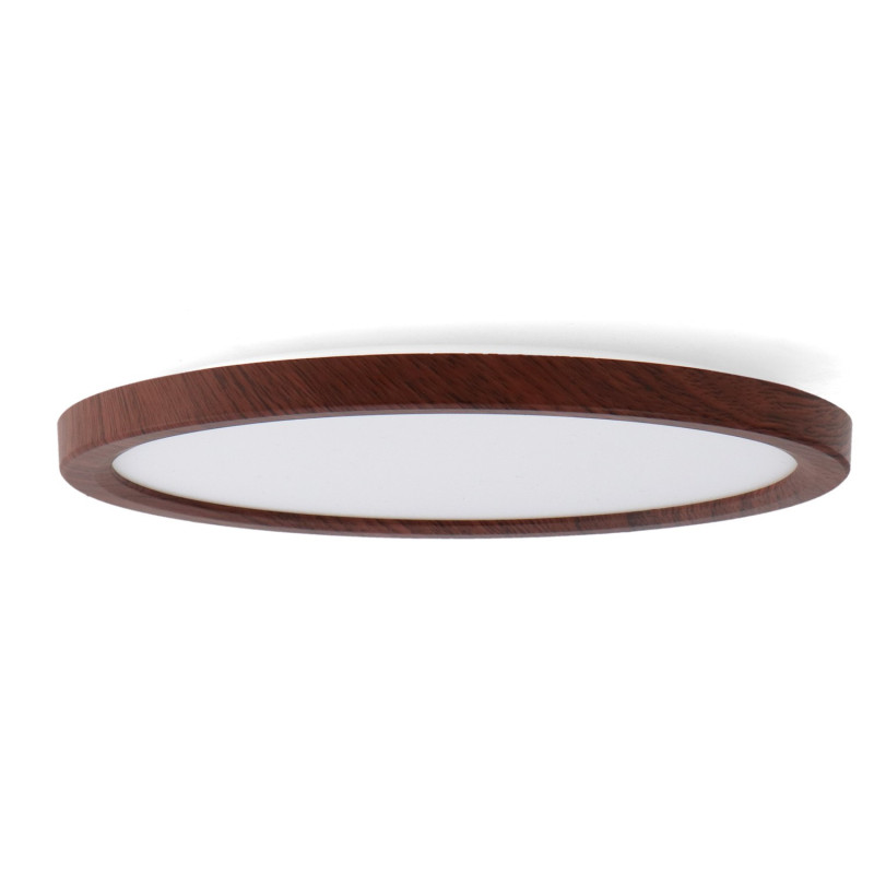 Plafon Led Soft 18W Wood Walnut  CCT