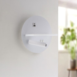 Aplique de pared Led orientable White Prix 13W  4000K