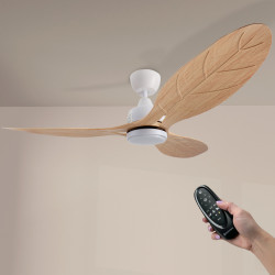 Ventilador de techo LED White Aras  CCT