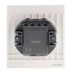 Módulo Salida de cable - CC  Blanco