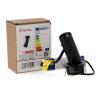 Foco LED orientable Mini Black Tube Round 5W CCT  CCT