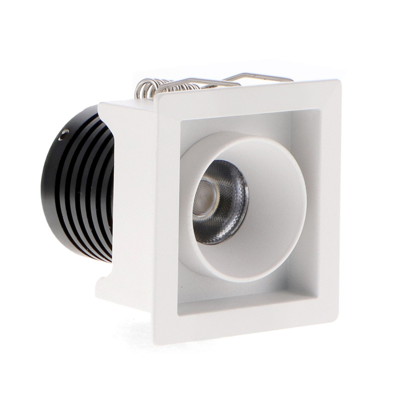 Foco LED Mini White Fix Square 5W CCT  CCT