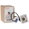 Foco LED Mini White Fix Square 5W CCT  CCT