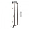 Baliza Led Cora Grey CCT  CCT