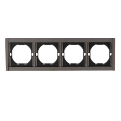 Marco PC para 4 Módulo CC-TR  Blanco