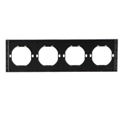 Marco PC para 4 Módulo CC-TR  Blanco