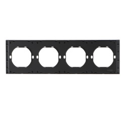 Marco PC para 4 Módulo CC-TR  Gris