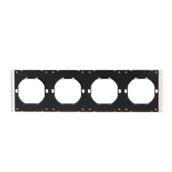 Marco PC para 4 Módulo CC-CL  Dorado