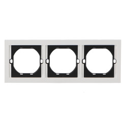 Marco PC para 3 Módulo CC-CL  Gris