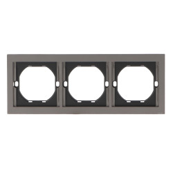 Marco PC para 3 Módulo CC-CL  Gris
