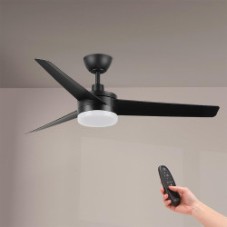 Ventilador de techo LED Black Curve - DSC  CCT