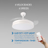 Ventilador de techo LED Herben 68W Ø107 cm - DSC  CCT
