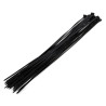 Bolsa 30 pcs bridas negras 100% nylon  7.6X350 mm