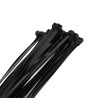 Bolsa 30 pcs bridas negras 100% nylon  7.6X350 mm