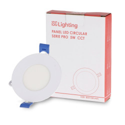 Panel LED Circular Serie Pro 5W CCT  CCT
