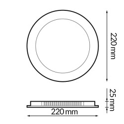 Downlight LED Lass 50W CCT  CCT