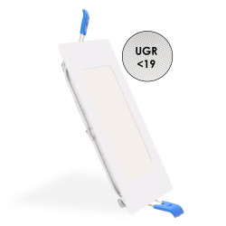 Panel LED Cuadrado Serie Pro 6W CCT  CCT
