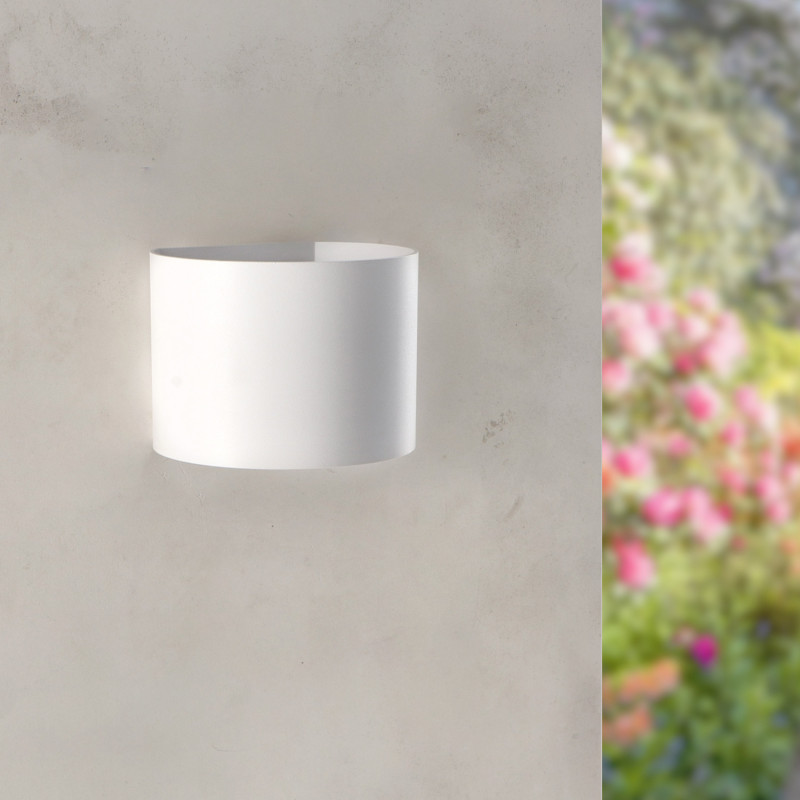 Aplique de Pared LED White Round 12W IP54  CCT