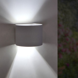 Aplique de Pared LED White Round 12W IP54  CCT