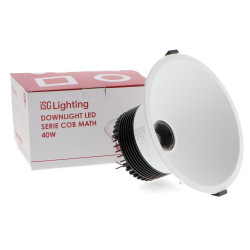 Foco downlight LED Cob Math 40W  CCT