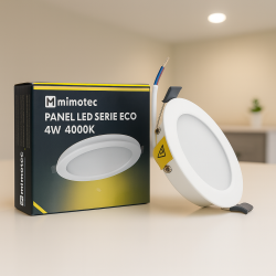 Downlight LED Circular Serie Eco 4W  4000K