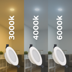 Downlight LED Circular Serie Eco 4W  4000K