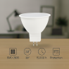 Bombilla LED GU10 8W 38º  4000K