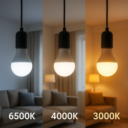 Bombilla LED E27 A60 12W  6500K