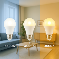 Bombilla LED E27 A55 6W  3000K