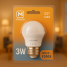 Bombilla LED E27 G45 3W  4000K