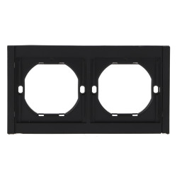 Marco PC para 2 Módulo CC-CL  Blanco