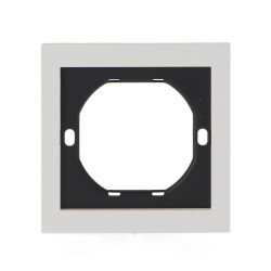Marco PC para 1 Módulo CC-CL  Blanco