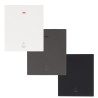 Interruptor Simple Pulsador con Indicador Luminoso - CC  Gris