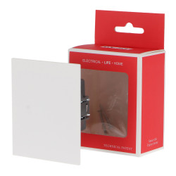 Interruptor Simple Pulsador - CC  Blanco