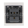 Interruptor Simple Pulsador Timbre - CC  Blanco
