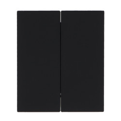 Interruptor Doble Conmutado - CC  Negro