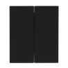 Interruptor Doble Conmutado - CC  Negro