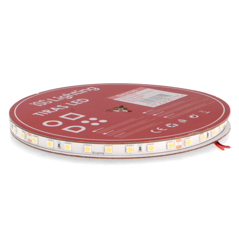 Tira LED 24V SMD High Lumen IP20 11W/m - 10 Metros  4000K