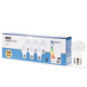 Bombilla LED E27 G45 5W - Pack 6  3000K