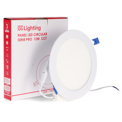 Panel LED Circular Serie Pro 12W CCT  CCT