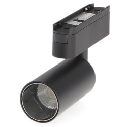 Foco LED Mildean Serie 5mm 12W para carril magnético Negro 42V  CCT