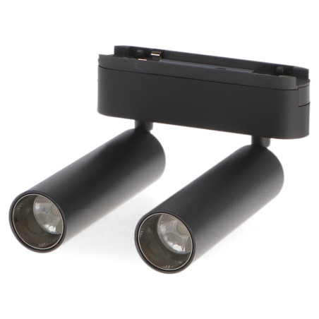 Foco LED Mildean Serie 5mm 14W para carril magnético Negro 42V  CCT